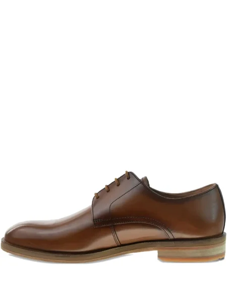 Pantofi Clarks Originals cu șireturi din dantelă maro