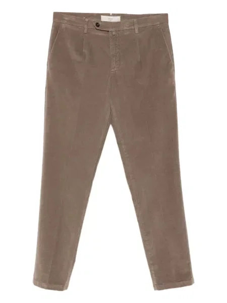 Pantaloni Briglia 1949 de catifea cord maro
