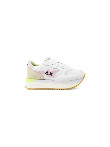 Sneakersy Sun68 białe