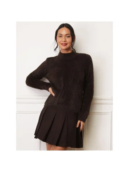 Pulover La Modeuse maro