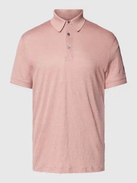 Koszulka polo o kroju regular fit z mieszanki lnu Tommy Hilfiger