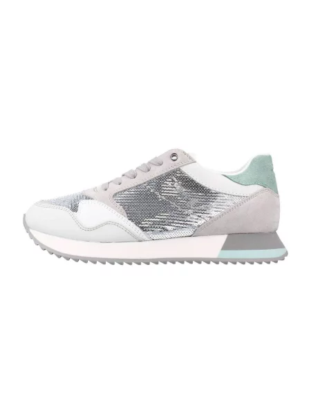 Sneakerși Geox gri
