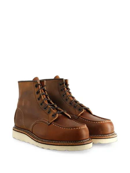 Μποτάκια Red Wing Shoes με κορδόνια με δαντέλα κλασικό κόκκινο