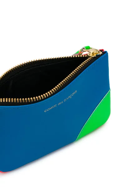 Peněženka Comme Des Garçons Wallet modrá