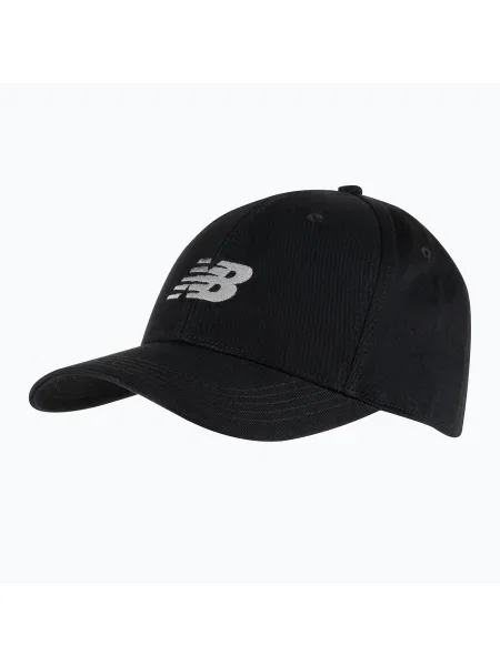 Olcsóbban. New Balance 6 paneles strukturált Snapback sapka fekete. Méret: OS fekete