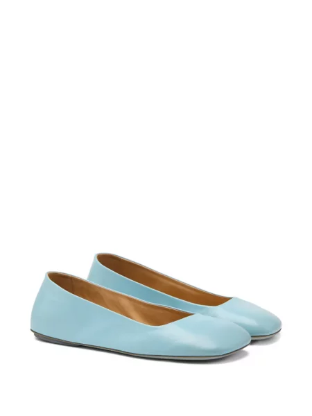 Balerini Marsell din piele albastru