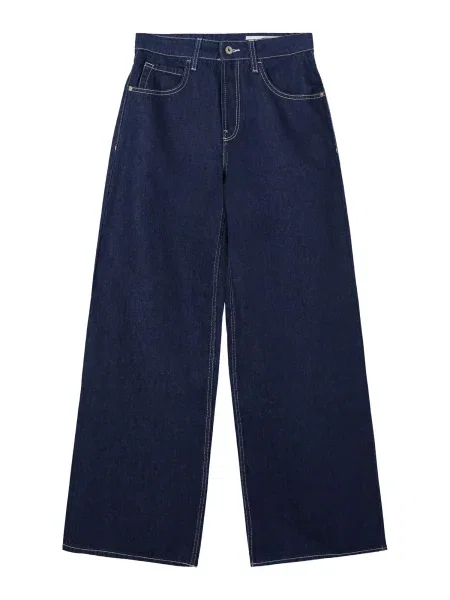 Bershka Kavbojke moder denim