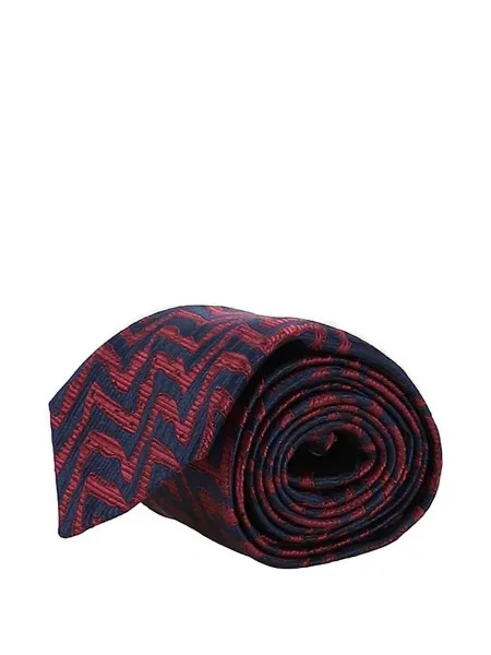 Selyem nyakkendő Missoni kék
