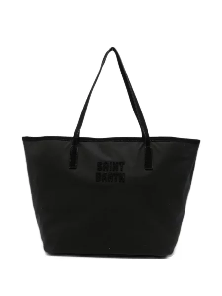 Shopper kabelka Mc2 Saint Barth s autogramem černá