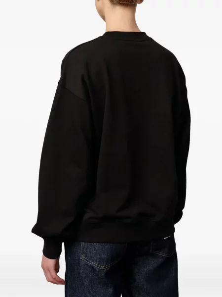 Hanorac Herskind cu broderie negru