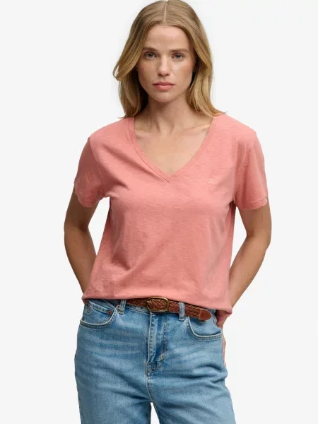 Superdry & Co Tričko Studios rosé