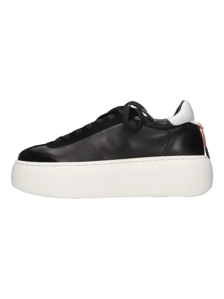 Sneakersy Barracuda skórzane czarne