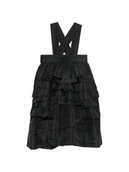 Midi šaty Comme Des Garçons čierna