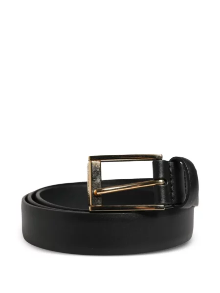 Cu centură curea Dolce & Gabbana din piele cu cataramă negru