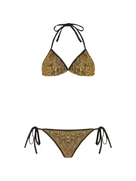 Bikini Missoni cu paiete tricotate