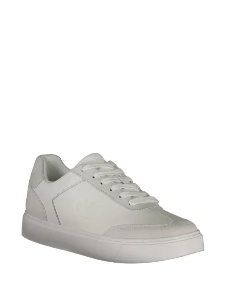 Sneakerși Calvin Klein din piele alb