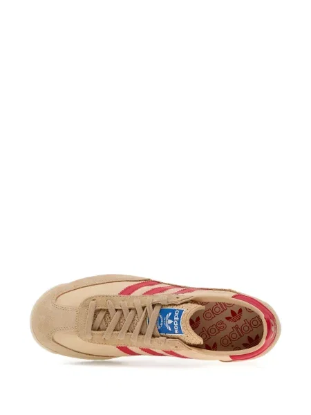 Sneakerși Adidas cu dungi maro