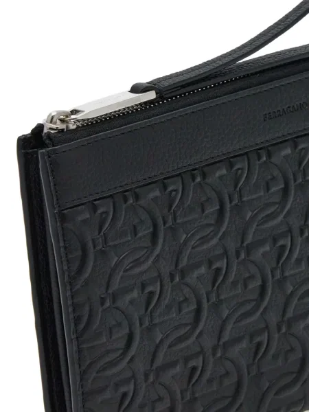 Geantă Ferragamo din piele negru