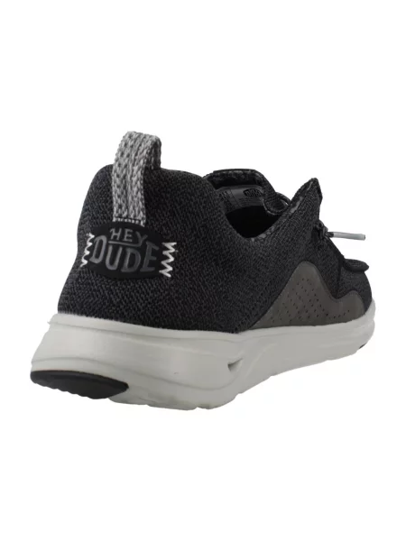 Pantofi Heydude plasă negru