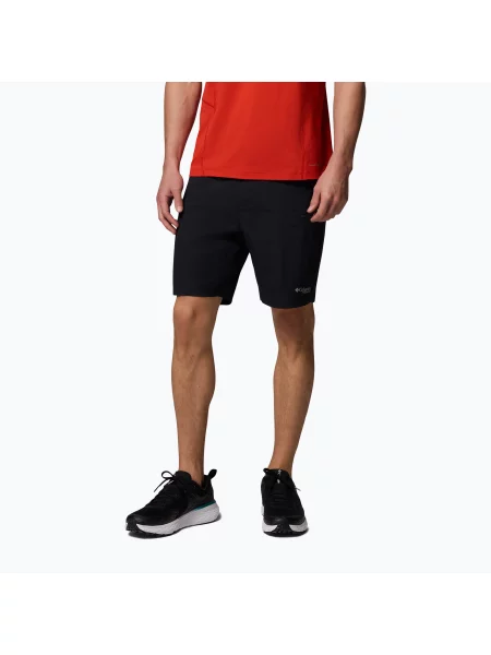 Pantaloni scurți de trekking pentru bărbați Columbia Cosmiques Pro black negru
