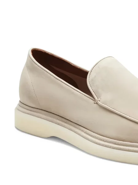 Pantofi loafer Fratelli Rossetti din piele gri