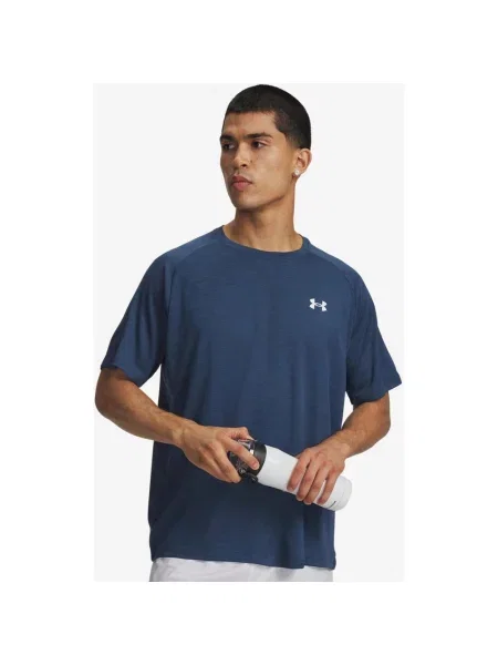 Koszulka Under Armour Tech Textured ocean S niebieski