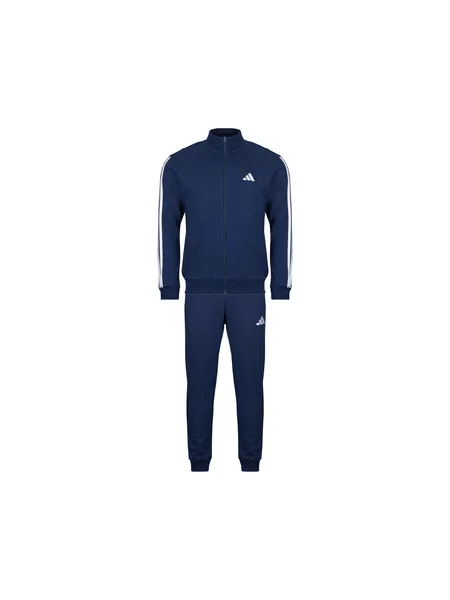 Frotir trenirka Adidas s črtami modra