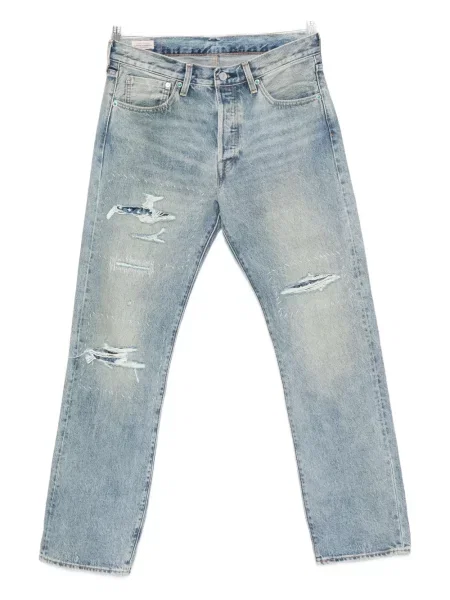 Blugi Levi's® cu 5 buzunare zdrențuiți albastru