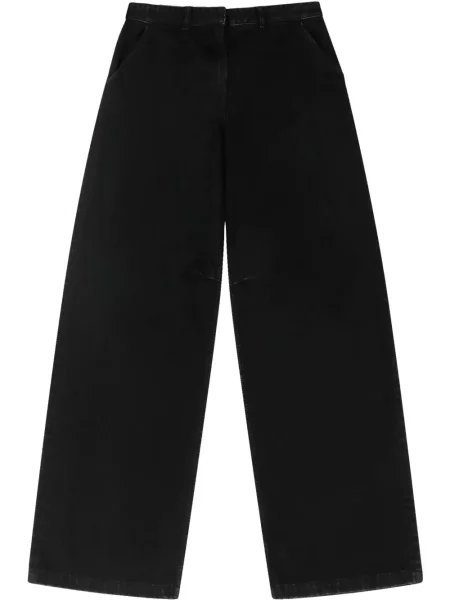 Blugi Entire Studios cu picior lat negru