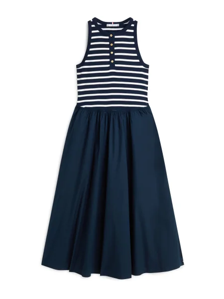 TOMMY HILFIGER Rochie albastru închis alb