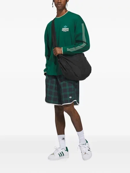 Decupat golf geacă Adidas în carouri roz
