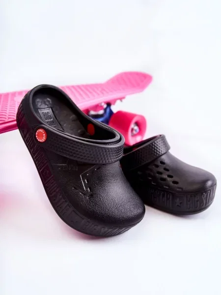 Gyerek papucs Big Star Shoes fekete