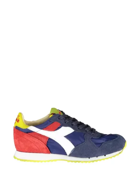 Sneakerși Diadora din piele de căprioară albastru
