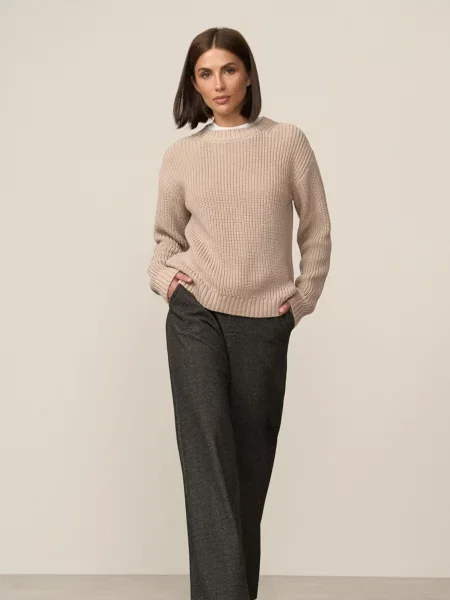 Джемпер TrikoBakh бавовна/віскоза бежевий