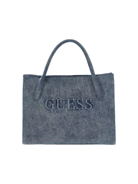 Geantă de mână Guess albastru