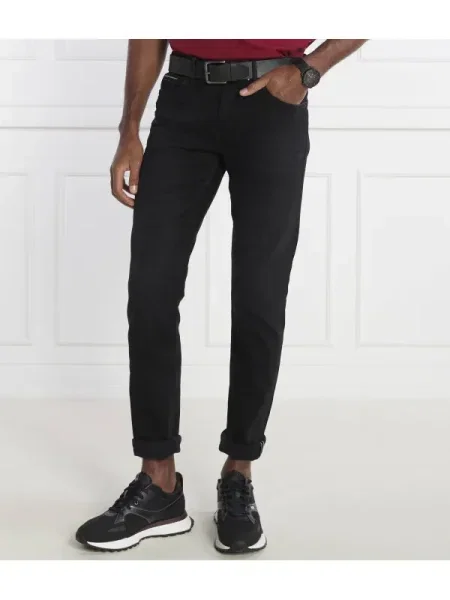 BOSS BLACK Blugi negru