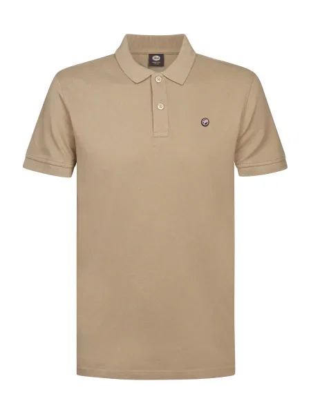 Petrol Industries Tričko Dolphin světle hnědá