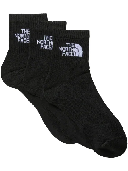 Set de 3 perechi de șosete lungi pentru bărbați The North Face alb