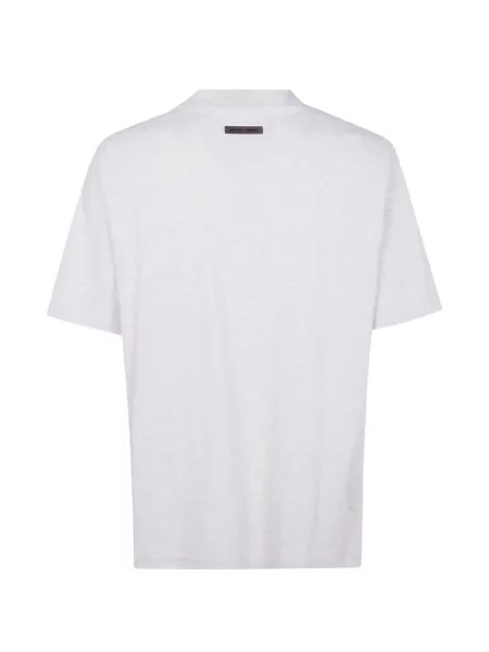 Тениска Fear Of God Essentials с кръгло деколте сиво