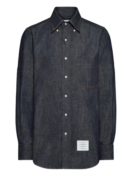 Cămașă Thom Browne albastru