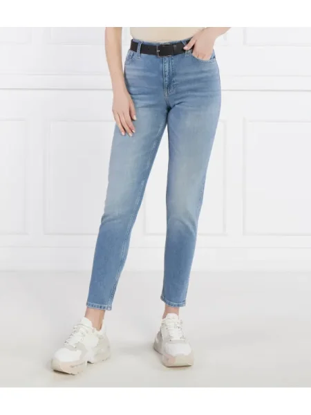 Blugi Calvin Klein Jeans albastru