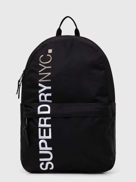 Torba Superdry w miejskim stylu czarna