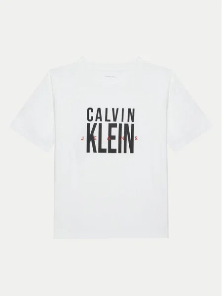 Calvin Klein Jeans Póló Bold Graphic fehér