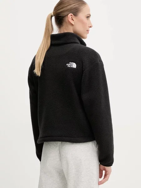 Mikina The North Face TNF Fleeski s aplikací černá