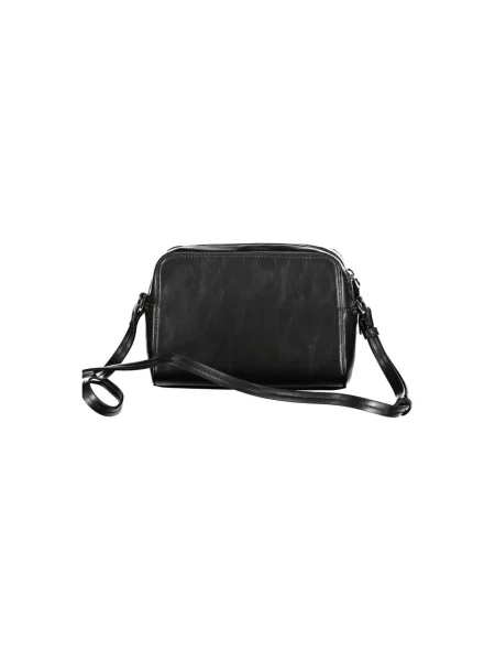 Pikowana mały torebka crossbody Calvin Klein czarna