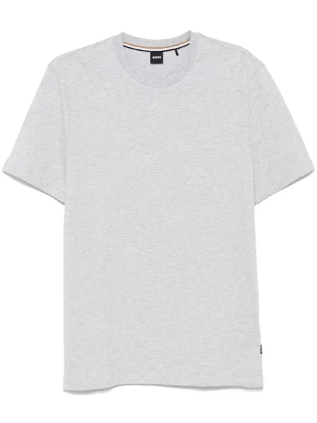 Tricou Boss cu imagine gri
