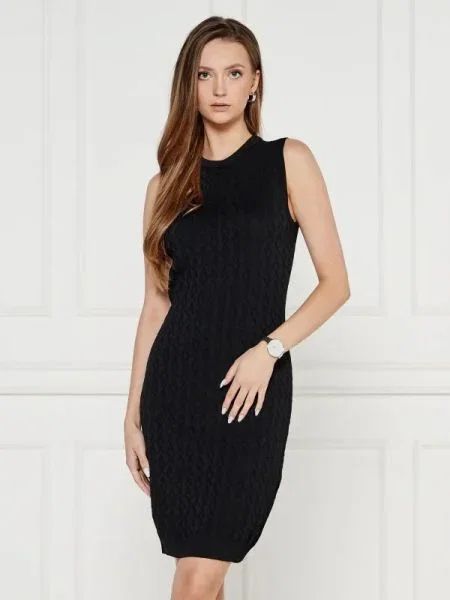 Armani Exchange Rochie negru