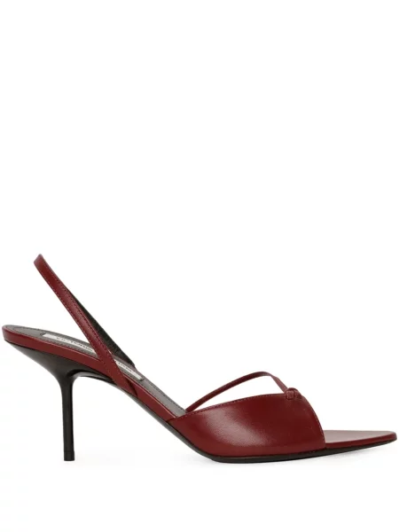 Sandale Victoria Beckham slingback roșu