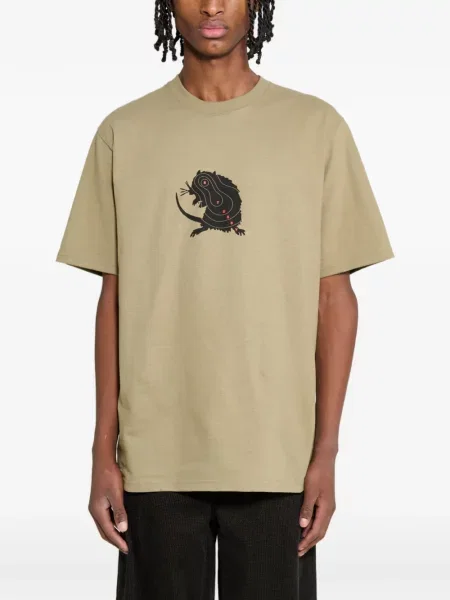 Tricou Stüssy cu imagine verde