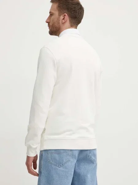 Mikina Pepe Jeans SANDER s potiskem béžová